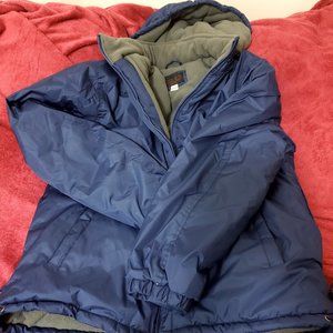 FINGERHUT VICTORY MENS HOODED FLEECE LINED JACKET NEW